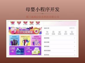莆田與廈門軟件外包服務 從小程序開發(fā)到母嬰商場解決方案